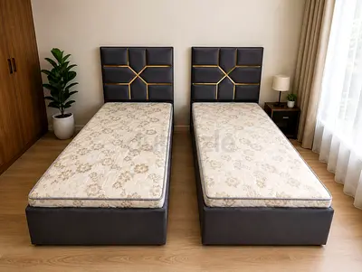 Brand New Single Bed With Mattress For Sale