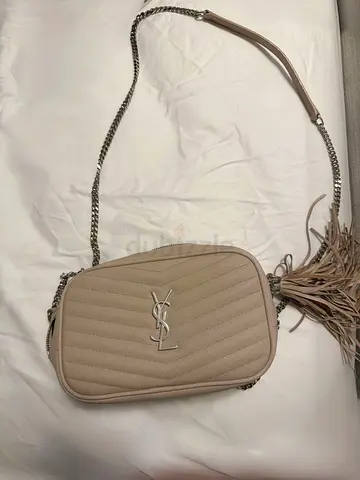 Saint Laurent YSL Lou Camera Bag – Nude Beige