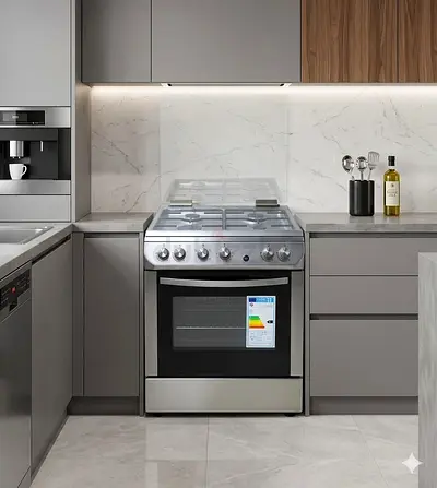 Hoover 4 Gas Burners/Hobs gas Oven Cooker FGC66.02