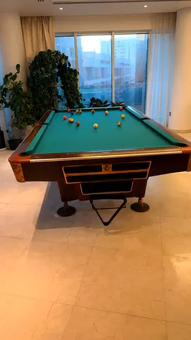 Billiards Table For Sale (with balls and cue sticks)