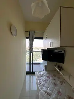 (Female only) Available new single partition with smart tv and fridge in Academic City