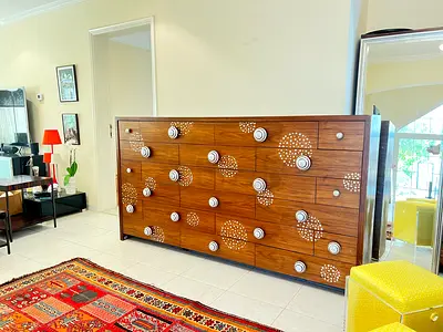 Famous designer NADA Debs Stunning Chest of Drawers