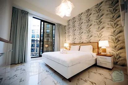 Luxury 2 BR | Rooftop Pool, Gym, Workspace & more | Discounted Rate