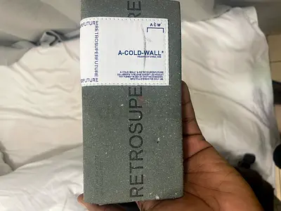 A-COLD-WALL boxed item — original packaging (RETROSUPERFUTURE collaboration)