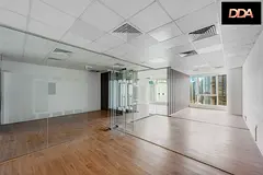 HIGH FLOOR | GLASS PARTITION | BURJ AND CANAL VIEW