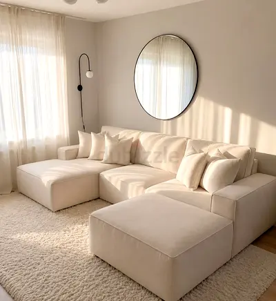 Luxury hall sofa arrangement
