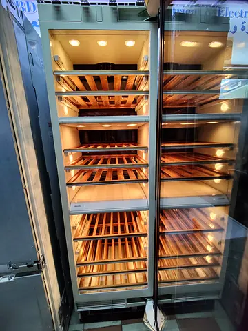 Miele latest model 3 zone temperature built-in large wine fridge