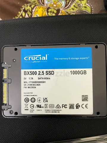 Crucial BX500 1TB 2.5 SATA SSD - Good Working Condition