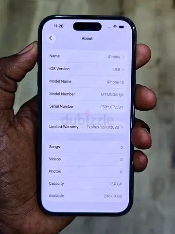 Iphone 15 256 apple warranty