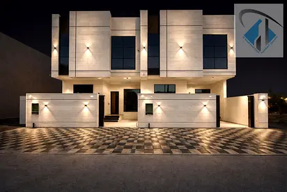 Luxury villa for sale in Al Yasmin, excellent location, central air conditioning