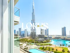BURJ &amp; FOUNTAIN VIEWS | CHILLER FREE | VACANT