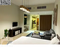 Fully Furnished Smart Home Studio | Monthly Rental | Prime Location in Ajman One