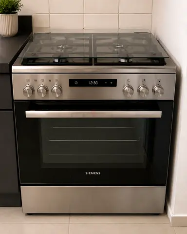 Siemens Full Gas Cooker – 60×60cm, 4 Burner Design