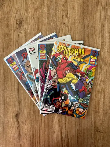 Spider-Man 94 Complete Comic Book Set #1-5