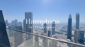 Skyline Sea and City View | High Floor | Furnished