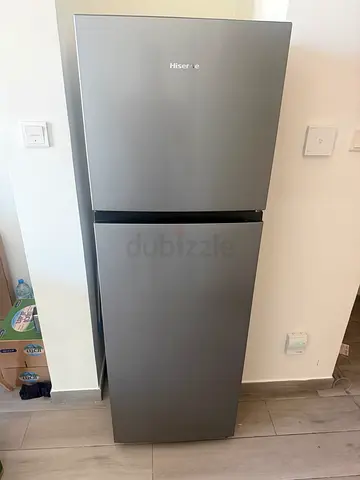 Hisense Double Door Refrigerator Silver