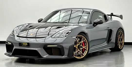 2025 Porsche 718 Cayman GT4 RS Weissach Package, Feb/2027 Porsche Warranty, Excellent Condition, GCC