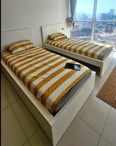 Ikea single beds with mattress available in perfect condition