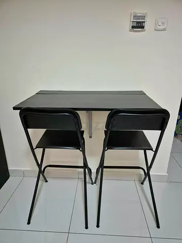 IKEA Foldable Table and Stool Set