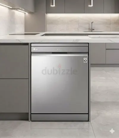 LG 3 Racks Quad Wash Steam Dishwasher DFB325HS