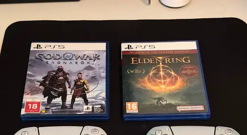 $% of War Ragnarok and Elden Ring Shadow of the Erdtree Edition for PS5