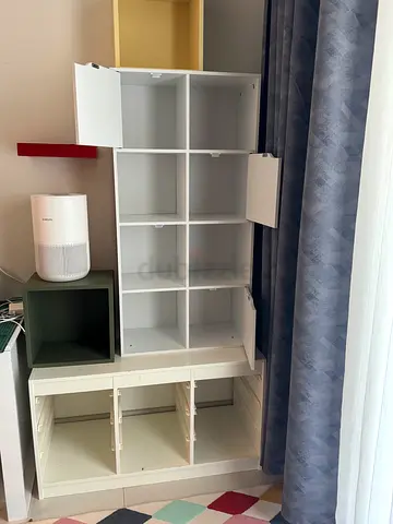 Kids Study Room Set | 2 Desks  Large Storage Unit | Moving Sale