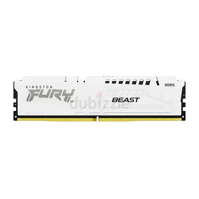 Kingston FURY Beast White DDR5 16GB 6800MT/s RAM