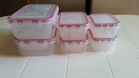 Food kitchen containers storage