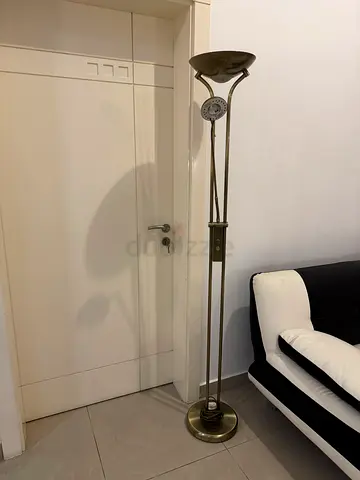 Adjustable Brass Floor Lamp - Metal Standing Lamp imported from UK