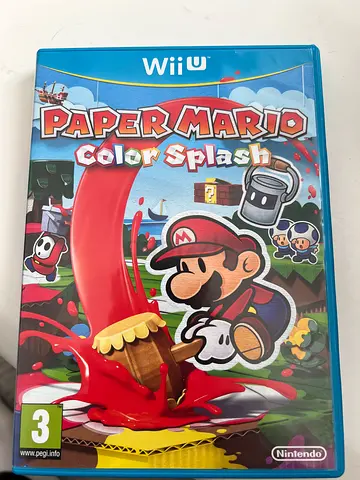 Paper Mario color splash Wii u