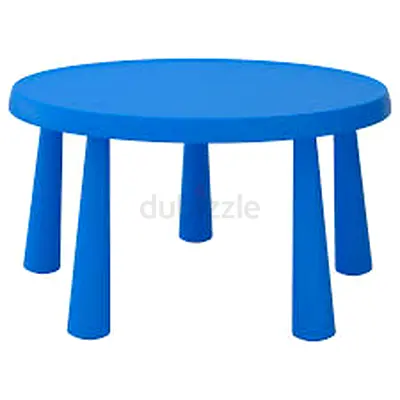 IKEA Mammut Round Childrens Table 85cm