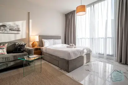 Cozy Studio l Al Hamra Village | Access to Beach