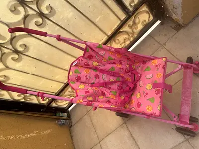 Lightweight Pink Stroller - Good Condition