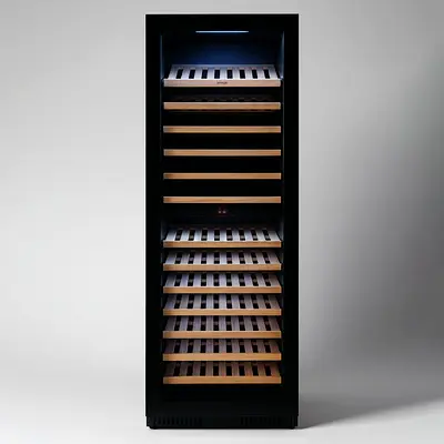 Never Use Omega Dual Zone Temperature 169 Bottles Capacity Wine Cooler