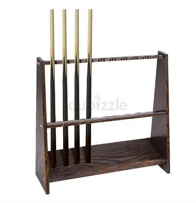 Cue Rack- 10 Pool Stick Holder Floor Stand