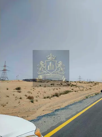 For sale in Sharjah, Muzayra’a area, Al Rahmaniya suburb, residential land, area 2800 feet, finished, in installments