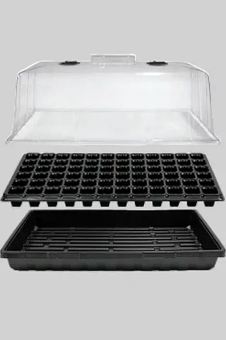 72 Cell Seed Starter Tray | Seed Germination Tray for Vegetables, Flowers  Nursery Plants