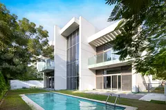 Elegant District One Villa with Burj Khalifa Views