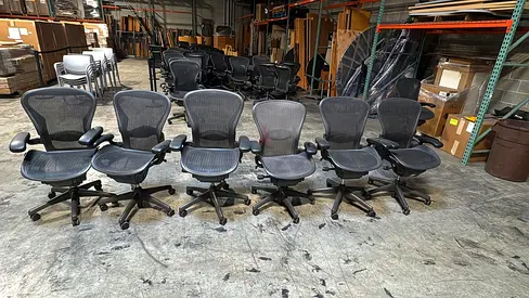 Herman miller Aeron size B fully loaded