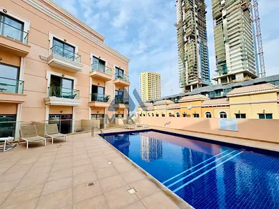 Huge 1BR Apartment | Terrace & City View | JVC Casa Grande