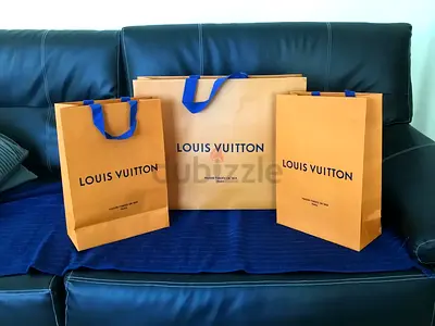 3 Authentic Louis Vuitton Shopper Bags