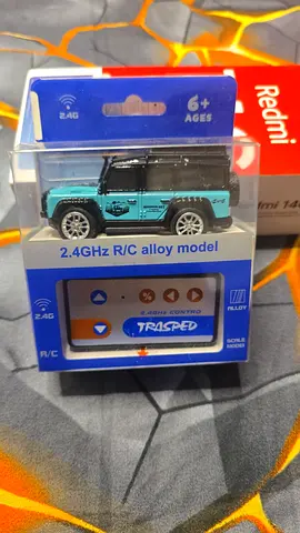 New 1:64 Scale 2.4GHz RC Alloy Toy Truck - Mint Green (Boxed)