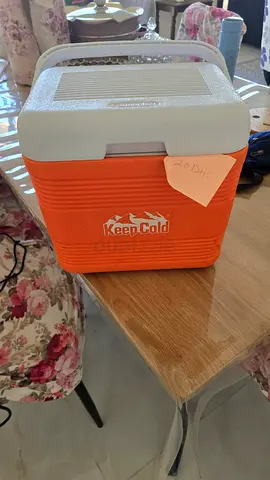 KeepCold Portable Cooler Box - Orange (Small) - Good Condition