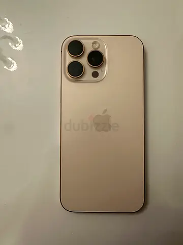 iPhone 16Pro Max - Desert Gold -Excellent condition, no scratches on the body.
Battery health: 91%.
