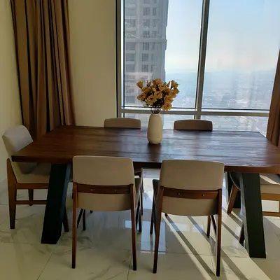 Solid Wood Dining table ,size 200×100