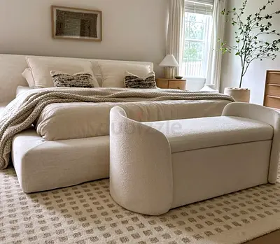 Modern elegant 200*200 super king size Bed