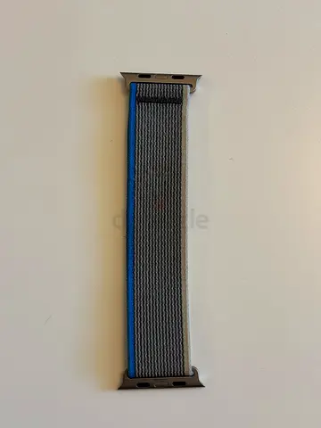 Original Apple Watch Trail Loop Band Gray and Blue