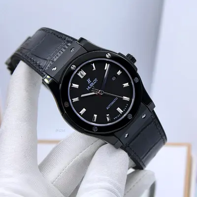 Hublot Classic Fusion Black Ceramic Automatic Watch - Mens