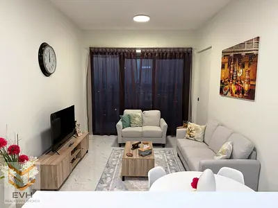 Furnished 1 Bedroom Apartment | Near Metro | Spacious Layout | Alexis Tower