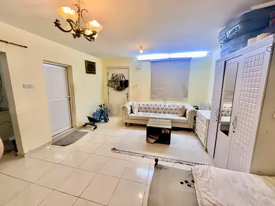 Spacious furnished studio for rent in MBZ city. For July and August only
